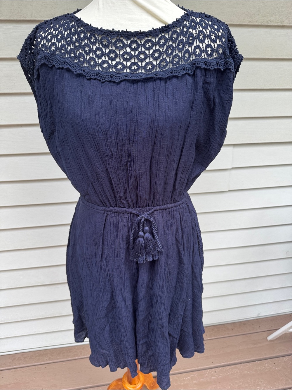 MOLLY BRACKEN dress in navy
